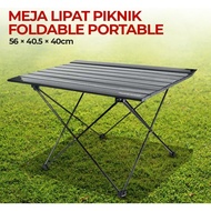 Foldable Portable Aluminum Picnic Table 56x40.5x40cm
