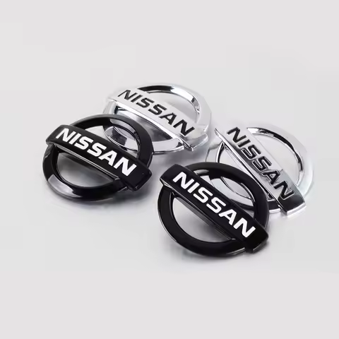 1Pcs ABS 3D Car Steering Wheel Logo Emblem Cover Sticker For Nissan Nismo X-Trail Tiida J11 J10 Juke