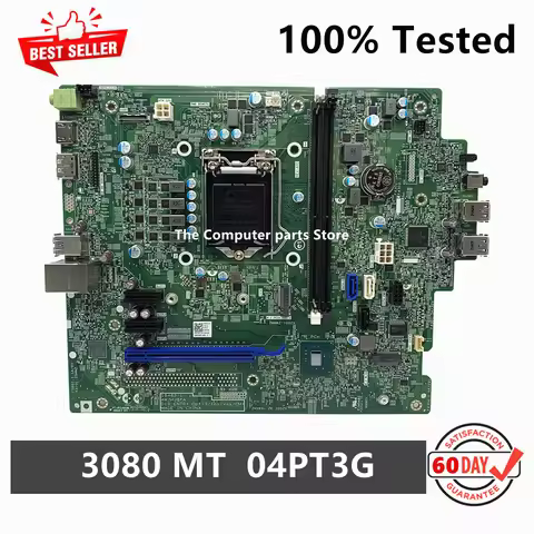 Original For Dell Optiplex 3080 MT Desktop Motherboard LGA1200 B460 4PT3G 04PT3G CN-04PT3G 18463-1 1