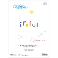 paper paper Loose Writing Sheets // iroful (A5/A4 Size)