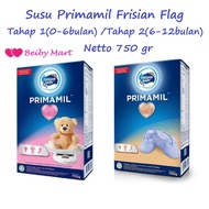 Susu Formula Bayi FRISIAN FLAG PRIMAMIL Tahap 1 (Usia 0-6bulan) Tahap 2 (6-12bulan) Isi 800gram