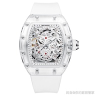 Vcc Bugatti Transparent Richard Skeleton Automatic Mechanical Watch Fashion Barrel Miller Watch Male