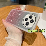 Case Redmi 14C 4G 2024 Luxury Glitter Casing Xiaomi Redmi14C Redmi 14 C Gradient Bling Transparent C