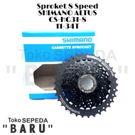 TB - SHIMANO ALTUS HG31 8 Speed 11-34T Sprocket Original