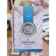 Silver Dirham ABA - 1 Dirham 3.11 Grams, 5 Dirham 15.55 Grams