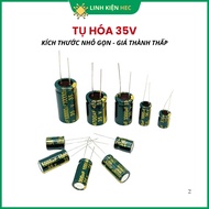 35V 100uF - 10000uF JCCON capacitor high frequency good quality hec components