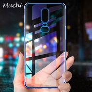 MUCHI For OnePlus 6 Case Luxury Laser Plating Soft Clear Back Cover For One Plus 6 OnePlus 6 Phone C