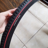 HITAM MERAH Jengki CTB SWALLOW Bicycle Outer Tire Size 26x1 3/8 Black LIS Red ORIGINAL BEST QUALITY