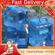 【In stock】[] 5-25L Portable Water Tank Large Capacity Water Storage Container Water Barrel for Outdo