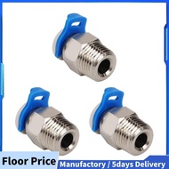 3 Sets Pneumatic Connector JP4-01 Straight Air Fast Fittings 3D Printer Parts for V6 Extruder Thread
