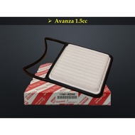 Toyota Avanza 1.5cc Air Filter 17801-BZ050 / BZ060