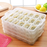 Portable jiaozi dumplings stuffed with box refrigerator crisper drawer storage box compartment tray
