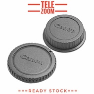 Canon EF EFS Mount Body Cover + Rear Lens Body and Rear Set Cap Canon EF EFS DSLR 80D 90D 5D 6D 7D 1