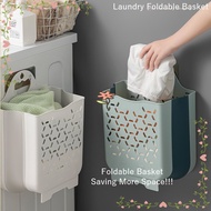Wall Hang Foldable Large Laundry Basket Dirty Clothes Wall-Mounted Hanging Folding Toy Organizer Sto