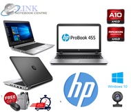 ( HP AMD A10 Gaming Laptop15.6" ) HP PROBOOK 455 G3 AMD A10-8700P / AMD Radeon R6 GRAPHIC / 8-16GB R