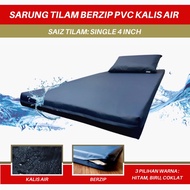 READY STOCK-SARUNG TILAM CADAR KALIS AIR WATERPROOF PVC ANTIMICROBIAL SINGLE HOSPITAL PUSAT KUARANTI