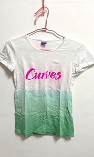 Curves可爾姿運動短袖上衣(多件）