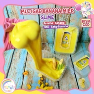 Slime banana milk mujigae banana milk slime by candycandy