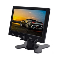 PONPY 7" Ultra Thin 16:9 HD 800x480 Color TFT LCD Display Monitor Touch Button Monitor Screen with A