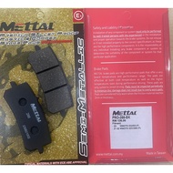 METTAL WMOTO ES250I XADV250I FRONT DISC BRAKE PAD- SEMI METALLIC