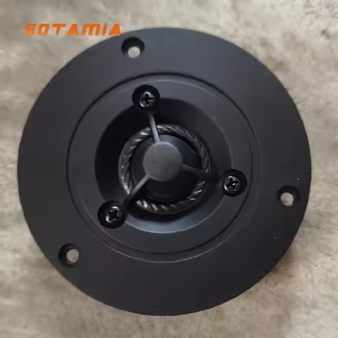 SOTAMIA 2pcs 3.5 Inch Tweeter 8 Ohm 50W Round Portable Home Playback Audio Speaker DIY Bluetooth Spe