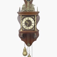 薩恩地區 荷蘭 Warmink 掛鐘 老爺風格 古董 一日機芯 (WUBA Junghans 時期)