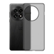 內地直送 - PP壳适用一加Ace2手机壳超薄简约磨砂Ace2pro新款高级感一加12全包防摔一加13手机套Ace5pro-透黑 一加 Ace 2