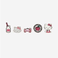 [JIBBITZ] Hello Kitty Metal Charm 5pcs/SET
