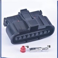 1 set 8 Pin （female）auto wire harness connector car air flow meter plug MG640549-5 with clip MG63055