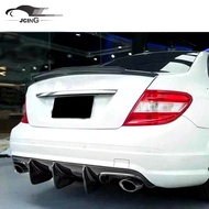 W204 C63 Carbon Fiber Rear Bumper Diffuser Lip for Mercedes Benz W204 C63 AMG 4 Door 2009 - 2011