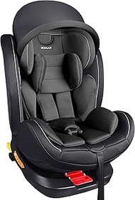 XOMAX XZ-16 Child Seat Rotatable 360° with Isofix and Reclining Function I Grows with Your Child 0-3