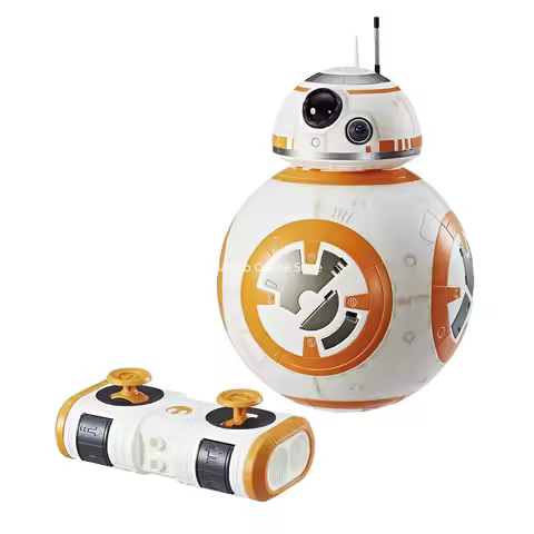Hasbro STAR WARS: The Last Jedi Hyperdrive BB-8 Includes BB-8 Body, BB-8 Head, Remote Control Movie-