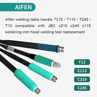 T115 T210 T245 Soldering Handle For JBC Aixun Sugon Aifen A9/ A9 Pro/ T26D Station Control Handle 11