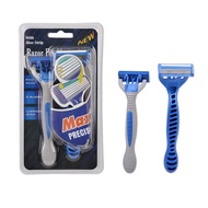 MAX Five-Layer Stainless Steel Razor Razor Male Disposable Manual Razor Replaceable Blade Razor