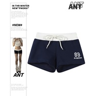 [ANT] Hot Girl Contrast Color Stitching Design Casual Sports Shorts Shorts Sports Shorts Casual Shor