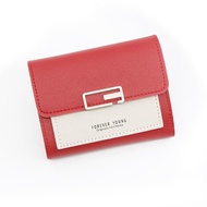 Gratis Ongkir - Dompet Lipat Forever Young Import Korea / Dompet Mini Wanita / Dompet Lipat Wanita