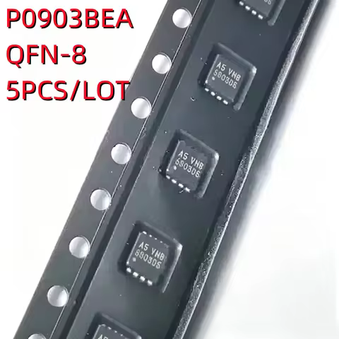 5PCS/LOT P0903BEA P0903 QFN-8 (Printing: A5 GND, A5 GNC, A5 PNB, A5 )SMD Chipset New In Stock