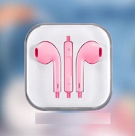 文記 - 重低音入耳式有線耳機適用華為安卓type-c手機(610圓孔粉紅色（水晶盒裝）)#M144038011