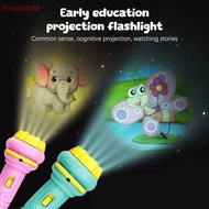 [ErudentM] Cartoon Mini Flashlight Projector 24 Pattern Projection Flashlight Puzzle Toys Baby Early