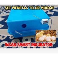 INKUBATOR/INCUBATOR/SET MESIN PENETASAN TELUR MANUAL(100% handmade incubator)