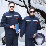 Labor Protection Clothing Padded Jacket Property Supermarket Auto Repair Construction Site Padded Ja