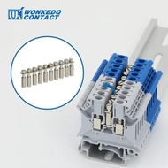 【】 Fbi 10/2/3/4-5 Wiring Jumpers Uk3n Ukk/ukkb 3 Electr Connector Din Terminal Block Fixed Bridge Fb