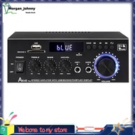 For Home Theater Speaker Compatible, AK45 Pro Bluetooth Stereo Amplifier 400W Max 2.0 Channel Audio 