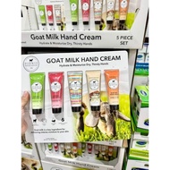 Dionis Goat Milk Hand Cream 28g - USA Goat Milk Essence (Set of 5 tubes)