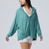 ULTRACOOL-涼感抗UV防曬連帽外套-山艾綠