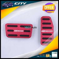 Honda City GM2 GM3 Auto Pedal Non-Slip Pedal Brake Foot Treadle Pad Cover Kit For City TMO (2008-201