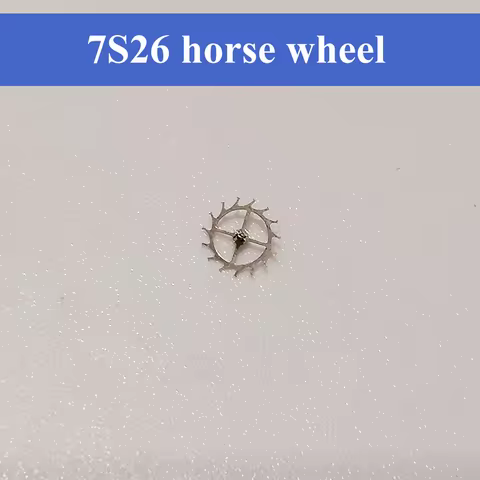 Escapement Wheel Watch Accessories Suitable for 7S26 7S36 Movement Watch Repair Parts Horse Wheel