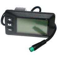 yolandd -จักรยานไฟฟ้า Ebike ตัวควบคุมชิ้นส่วนอะไหล่ G51จอแสดงผล LCD 5Pin ขั้วต่อกันน้ำเร่ง Skuter Li