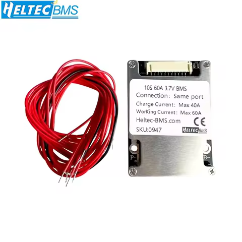Heltecbms 36V 24V 48V10-145 bms 30A 40A 60A BMs Balance Board for ebike/Electric bicycle electric to