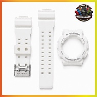 Bnb GA110 Bnb GD100 Solid White w Grey Wording GA110 GD100 Tali Jam untuk GA100 GA120 GD120